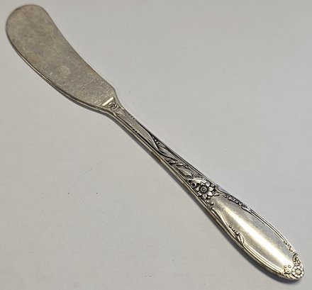 Oneida Sterling Silver Butter Knife (Virginian Design) 27.7 Grams