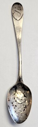 Monogramed Silver Spoon Marked RW 13.1 Grams