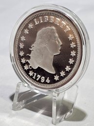 Copy Of 1974 Liberty Coin (Stamped Copy On Back)