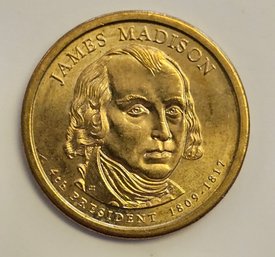 2007 D Presidential James Madison Dollar Coin