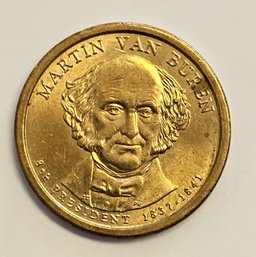 2008 P Presidential Martin VanBuren Dollar Coin