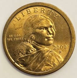 2000 P Sacagawea US One Dollar Coin