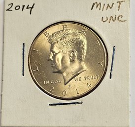 2014 KENNEDY HALF DOLLAR MINT UNCIRCULATED