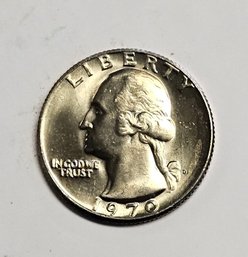 1970 D WASHINGTON QUARTER MINT