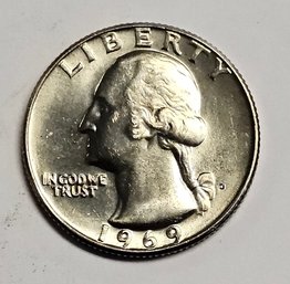 1969 D Washington Quarter MINT