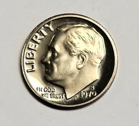 1970 S Roosevelt Dime PROOF