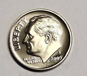 2005 S Roosevelt Dime PROOF