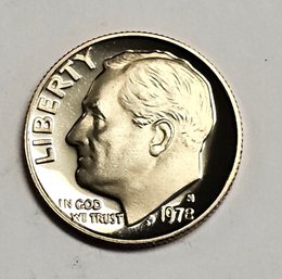 1978 S Roosevelt Dime PROOF