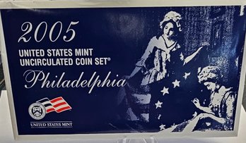 2005 US MINT UNCIRCULATED COIN SET PHILADELPHIA MINT