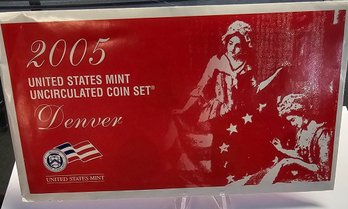 2005 US MINT UNCIRCULATED COIN SET DENVER MINT