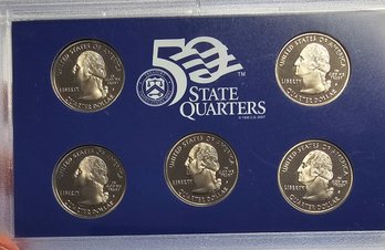 2007 S QUSRTER SET PROOF 50 STATE QUARTERS