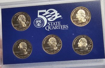 2007 S MINT PROOF SET 50 STATE QUARTERS