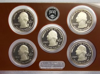 2015 S CLAD US MINT PROOF SET AMERICA THE BEAUTIFUL QUARTERS