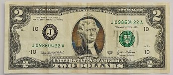 Series Of 2003 $2.00 Bill