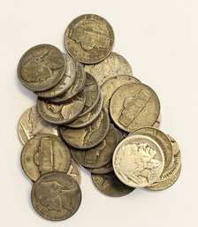 Mixed Lot Of Nickels BUFFALO JEFFERSON  Various Dates