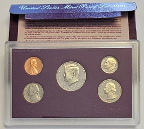 1991 MINT PROOF SET