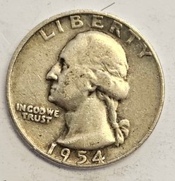 1954 D WASHINGTON QUARTER