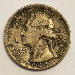 1941 WASHINGTON QUARTER