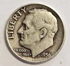 1956 D ROOSEVELT DIME