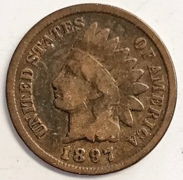 1897 INDIAN HEAD PENNY