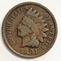 1901 INDIAN HEAD PENNY