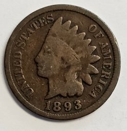 1893 INDIAN HEAD PENNY