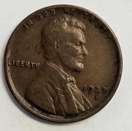 1927 D LINCOLN PENNY