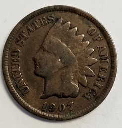 1907 INDIAN HEAD PENNY