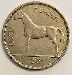 1961 MULE HALF CROWN IRELAND