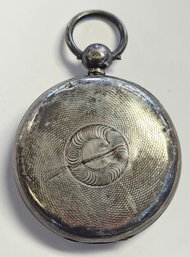 Antique STERLING SILVER Pocket Watch Case  59.8 GR