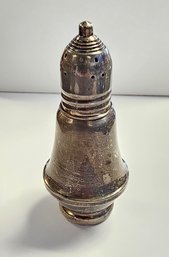 Vintage MAYFLOWER Sterling Silver Salt Shaker W/ Glass Insert