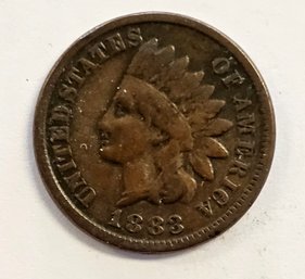 1883 INDIAN HEAD PENNY