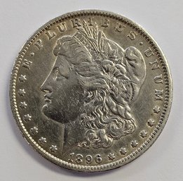 1896 O MORGAN DOLLAR COIN   .900 SILVER
