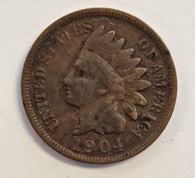 1904 INDIAN HEAD PENNY
