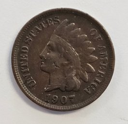 1907 INDIAN HEAD PENNY
