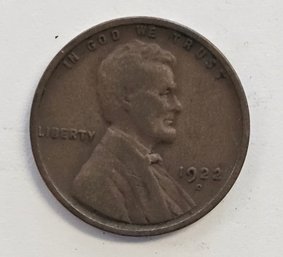 1922 D LINCOLN WHEAT PENNY