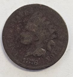 1876  INDIAN HEAD PENNY