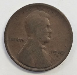 1910 S LINCOLN WHEAT PENNY
