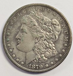 1879 O MORGAN DOLLAR COIN   .900 SILVER