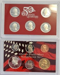 2004 S UNITED STATES MINT 11 PIECE COIN SILVER PROOF SET    .900 SILVER