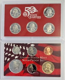 2005 S UNITED STATES MINT 11 PIECE COIN SILVER PROOF SET    .900 SILVER