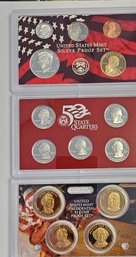 2008 S UNITED STATES MINT 14 PIECE COIN SILVER PROOF SET    .900 SILVER