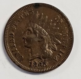 1865 INDIAN HEAD PENNY