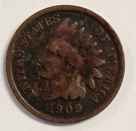 1909 LINCOLN WHEAT PENNY