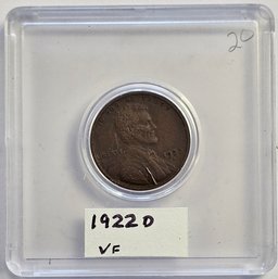 1922 D LINCOLN WHEAT PENNY