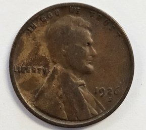 1926 S LINCOLN WHEAT PENNY