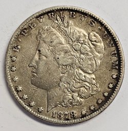 1878 Morgan Dollar .900 Silver