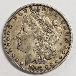 1884 Morgan Dollar .900 Silver