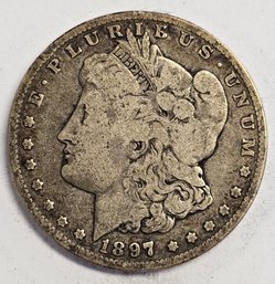 1897 O Morgan Dollar .900 Silver