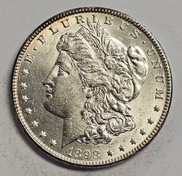 1898 Morgan Dollar .900 Silver
